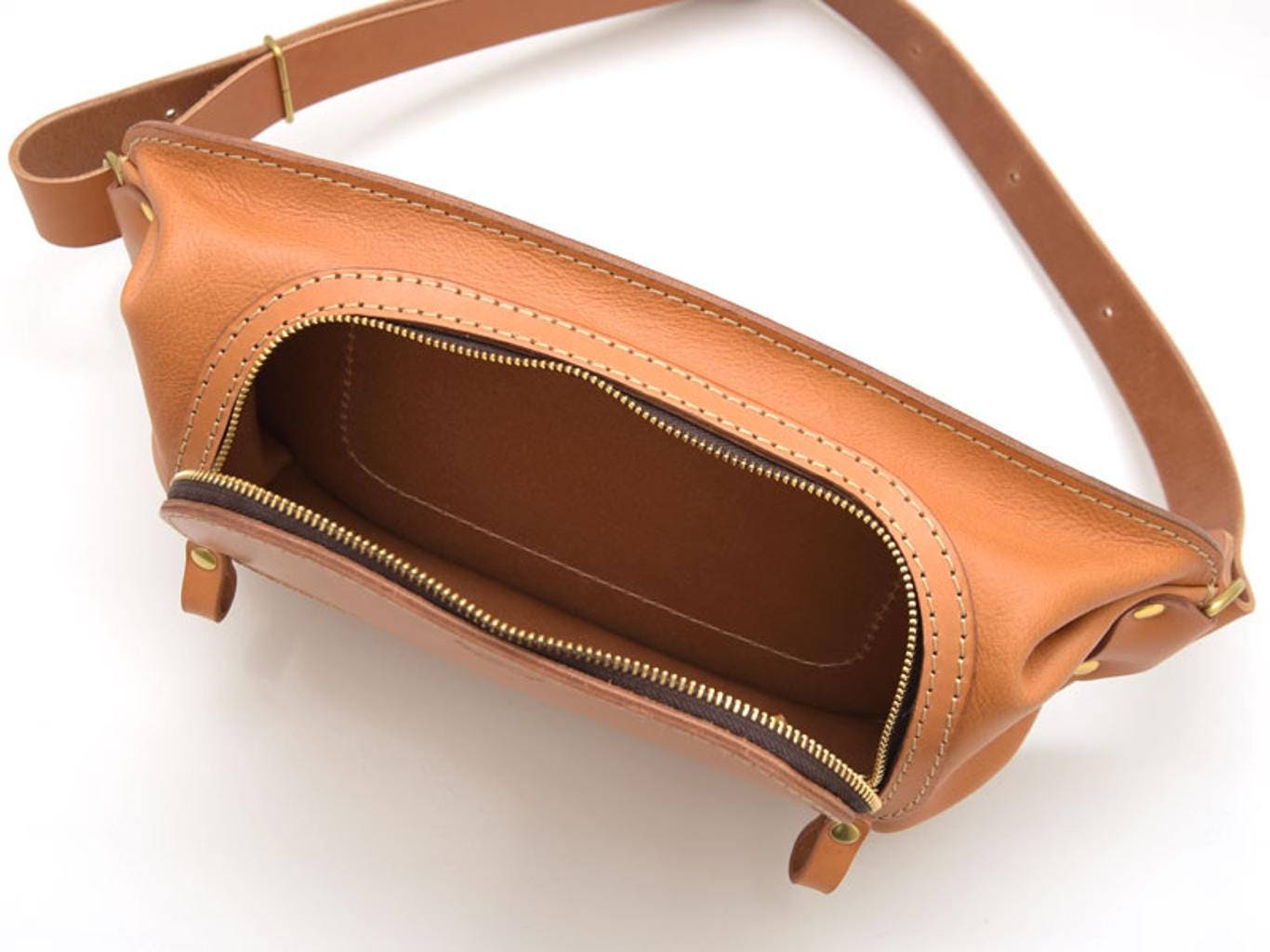 Leather shoulder bag pattern waist bag pattern PDF Etsy