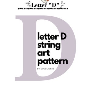 String Art Pattern Printable Pattern Template Tutorial for - Etsy