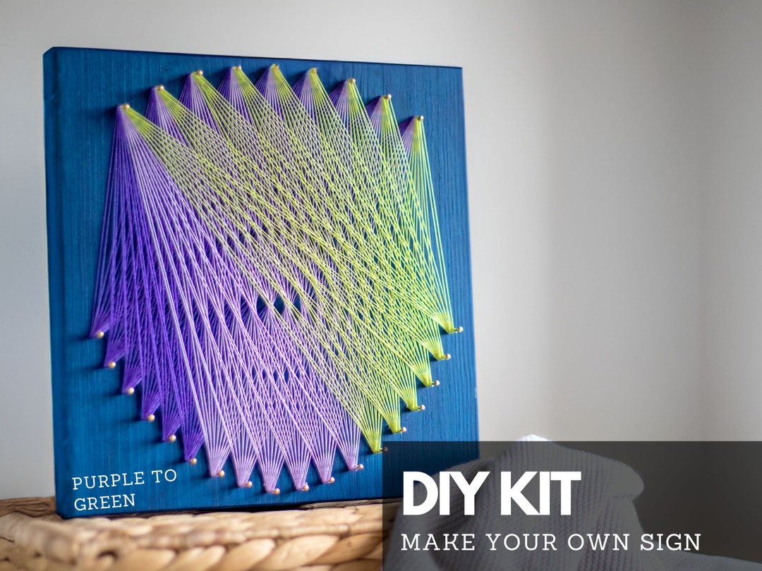 String Art Kit for Adults and Kids, DIY String Art Mandala Wall Decor,  Great DIY Gift for Friends and Family, Art Kits for Teens and Adults 