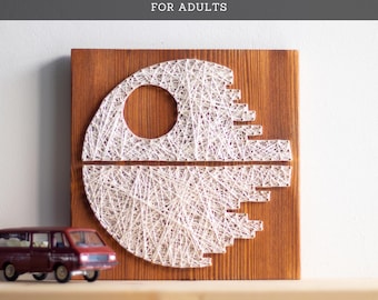 String Art Kit for Adults – Science Fiction DIY Craft Kit for Crafty Geeks