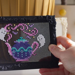 Cross Stitch Frame STL Bundle: Baroque Small + Large Stitchable Embroidery Blank, 3D Print Files image 9