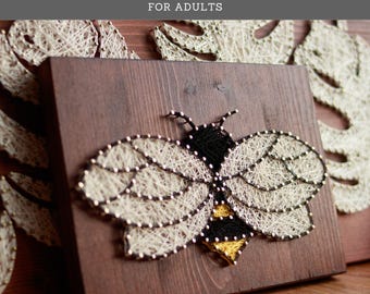 String Art Kit for Adults – Bee DIY Craft Kit