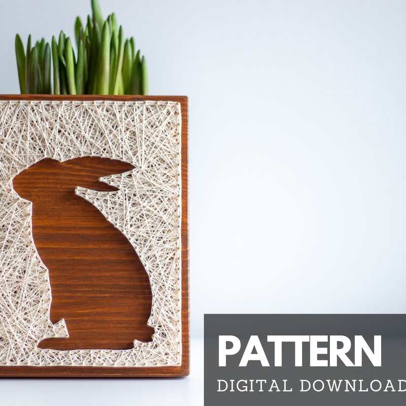 Bunny String Art - Etsy