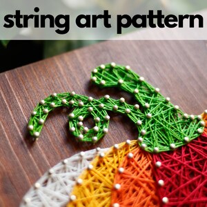 Pumpkin String Art Pattern Printable - Pumpkin String Art Pattern With ...