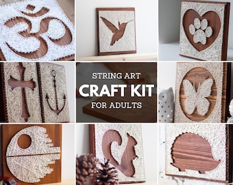 String Art Kits For Adults - Simple and Modern Craft Kits for Beginners