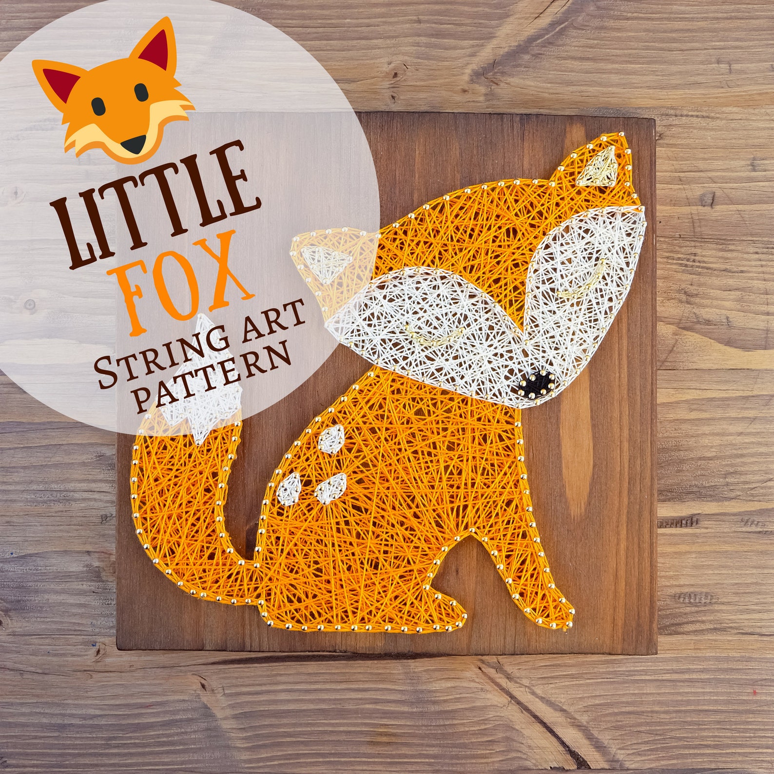 string-art-pattern-printable-little-fox-decor-diy-template-etsy