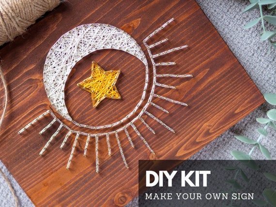 DIY Painting Kit DIY Wooden Plant Kit Adult Craft Kit Kids Craft