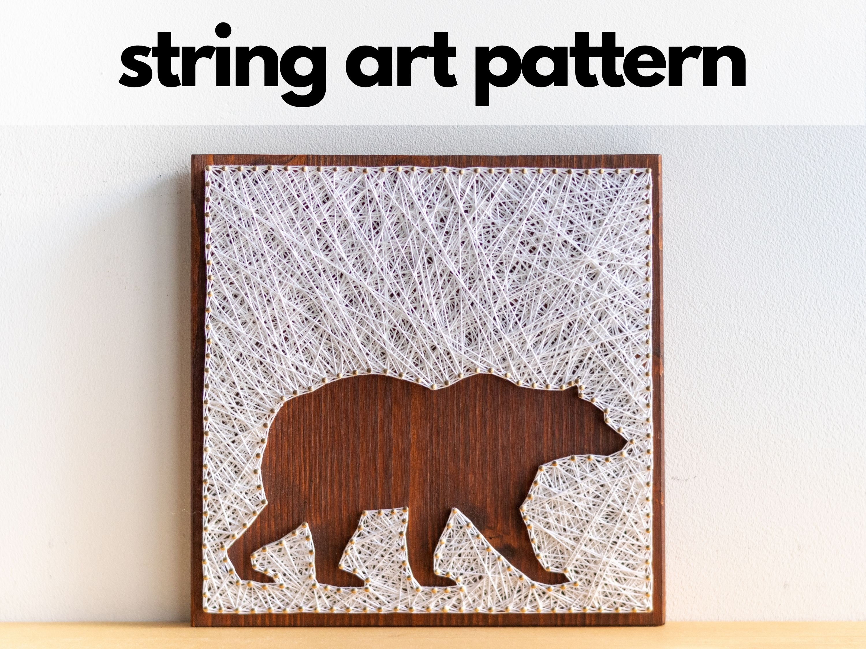 Nail and String Art Patterns - wide 9