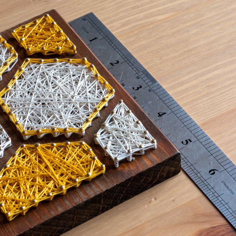 bee string art wall decor Etsy