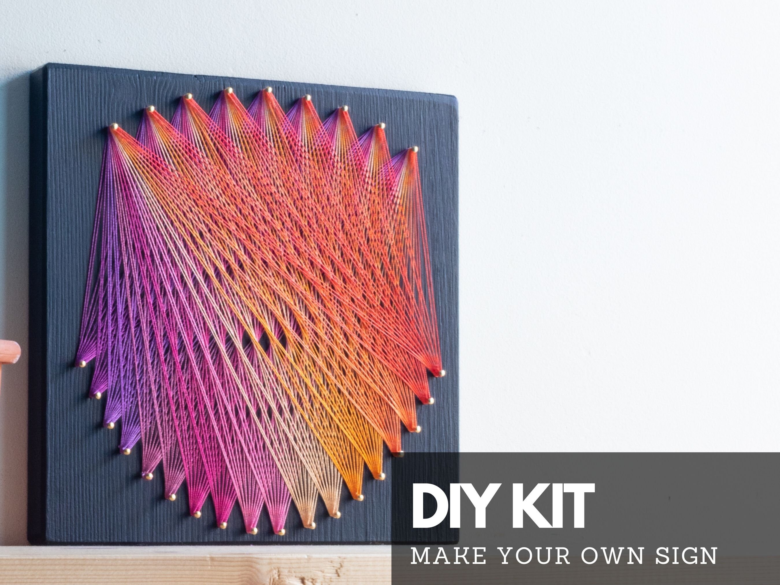 Yarn String Art