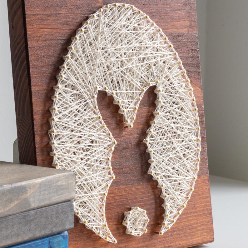 String Art-patroon: sjabloon voor eenvoudige paashaas en eieren afbeelding 8