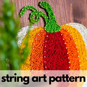 Pumpkin String Art Pattern Printable - Pumpkin String Art Pattern With ...