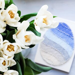 String Art Pattern - Easter Egg String Template image 3