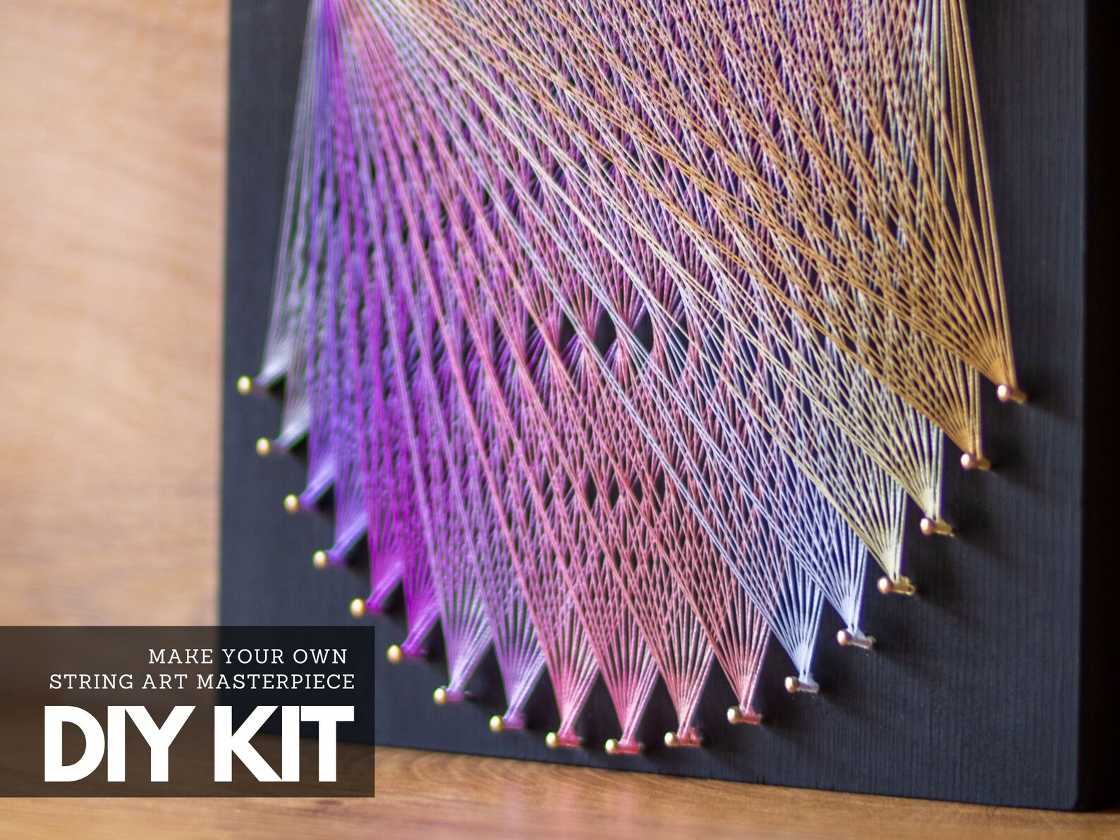 String Art Kit for Adults and Kids DIY String Art Mandala Etsy