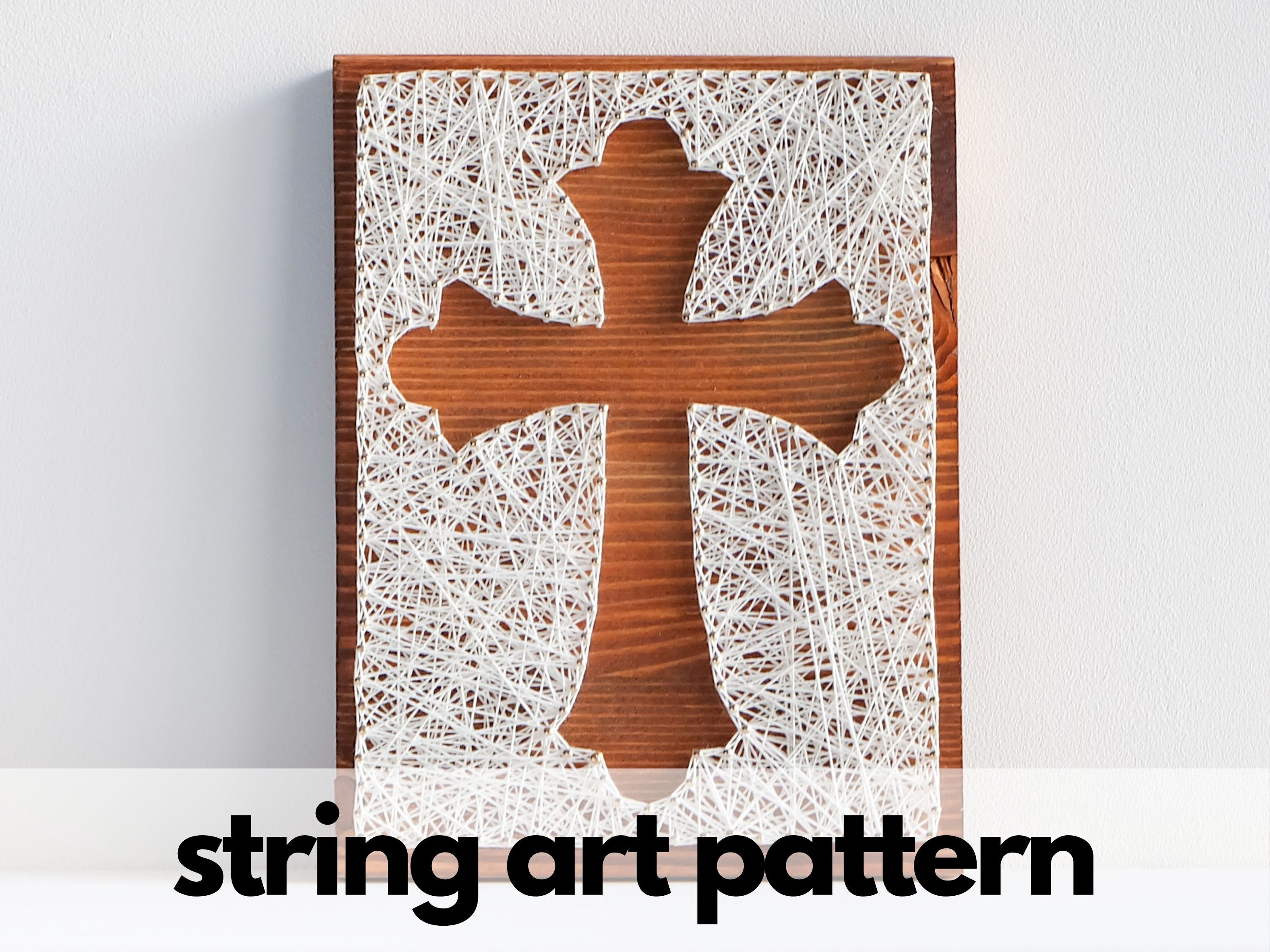 String Art Pattern Printable Religious Cross DIY String Art Etsy String Art Pattern Printable Religious Cross DIY String Art Etsy