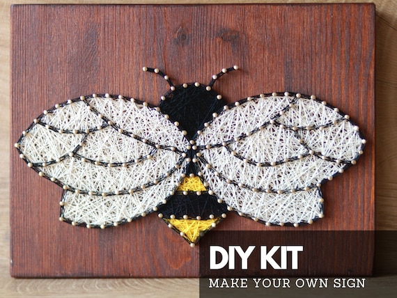 Bee String Art Kit, Crafts for Adults, Craft Kit, Bee Decor, Bee Keeping  Gift for Friends, Arts and Crafts, DIY Kit for Adults 