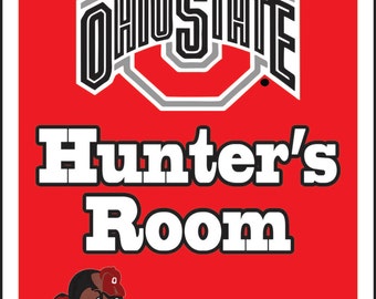 Ohio State Room Sign