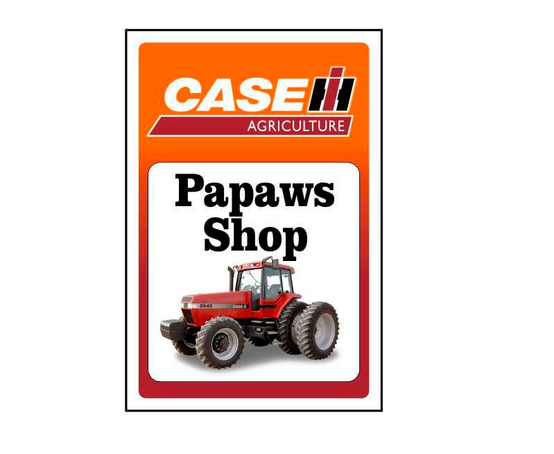 Case IH Tractor Sign -add Name- Case International Harvester - Etsy