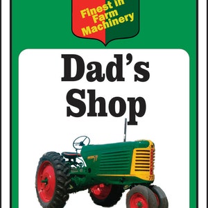 Oliver Tractor Sign Add Name image 3