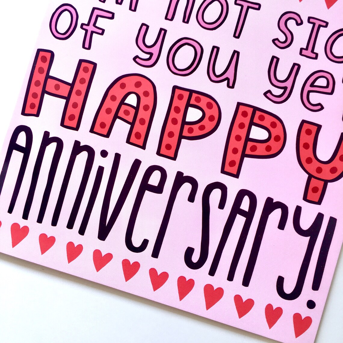 Funny Anniversary Card, Rude Anniversary Card, Anniversary Card for ...