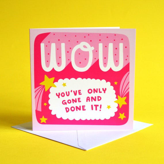 Driving Test Card Celebration Card Exam Card Graduation Card Congrats Card Well Done Card Pretty Congratulation Card New Job Card