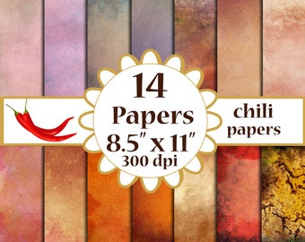 Grunge texture Paper: "GRUNGE DIGITAL PAPER" Rustic digital paper distressed paper Vintage digital paper shabby textures A4 papers 8.5x11