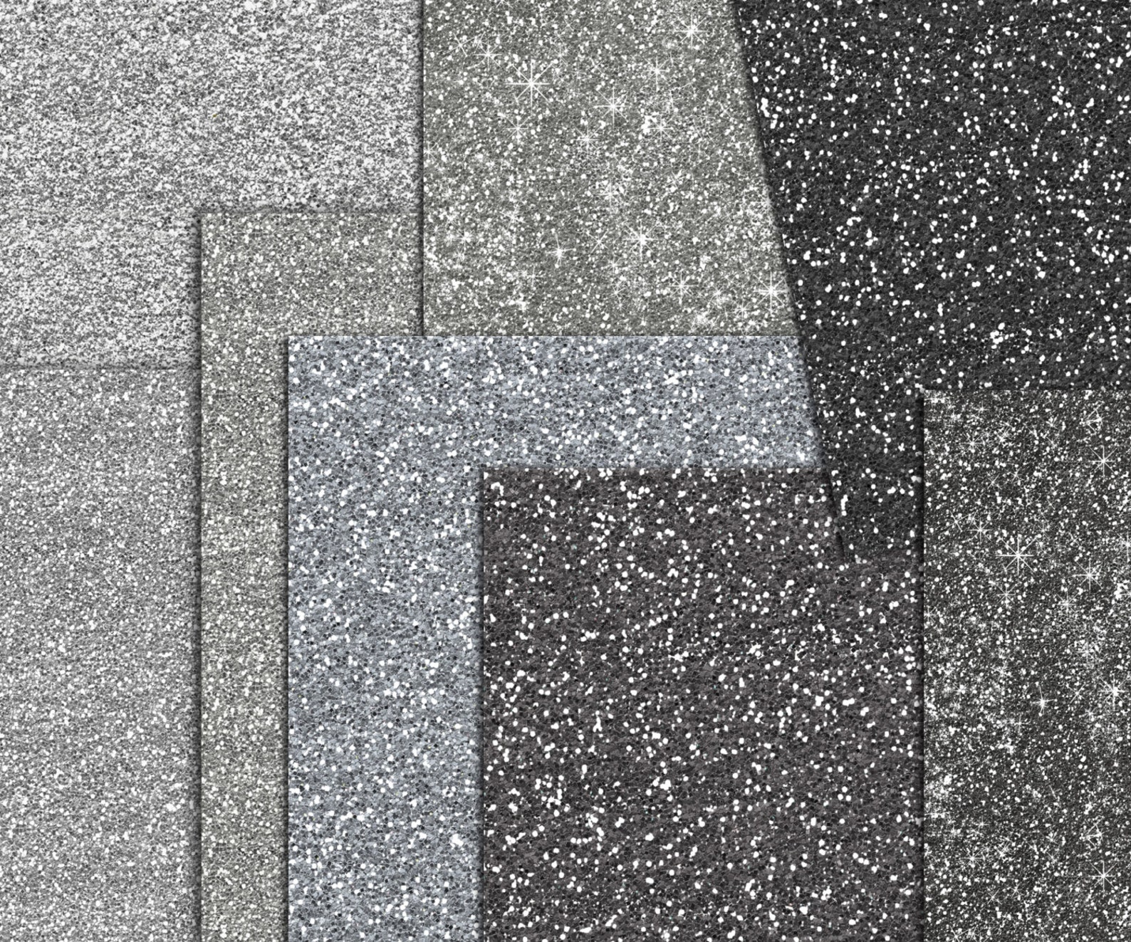 Silver Glitter Digital Paper: "glitter Paper" Grey Black Glitter Paper ...