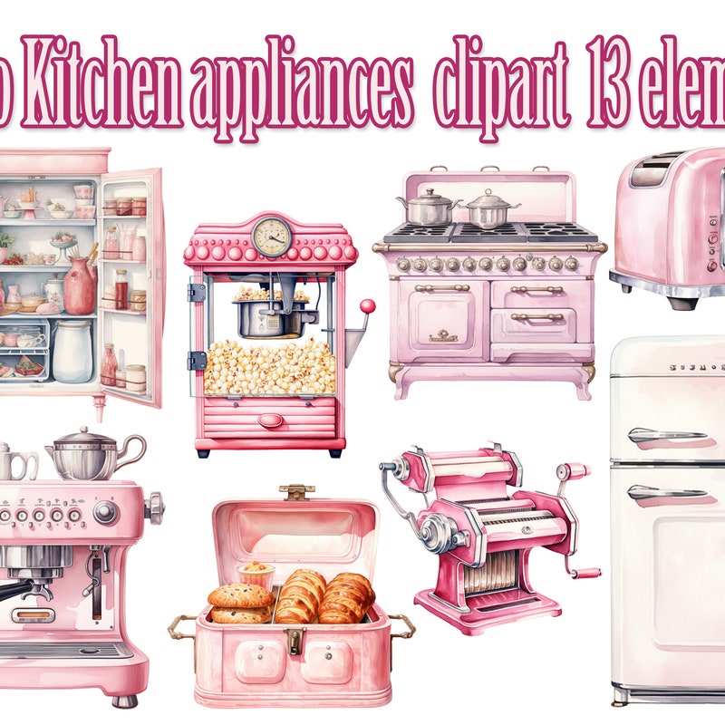 Retro Kitchen Images - Etsy