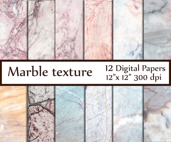 Marble Digital Paper: "MARBLE TEXTURE PAPER" Marble Stone Texture Granite Texture decoupage papers photography backdrop marbled paper