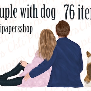 Clipart de casais, clipart de pessoas. Retrato de casal, Casal sentado, Casais com vista traseira, homem e mulher png, Casal romântico, Criador de retrato