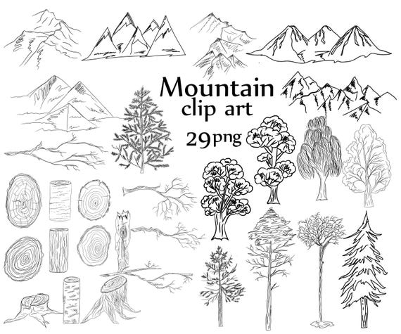 Featured image of post Mountain Line Art Clipart