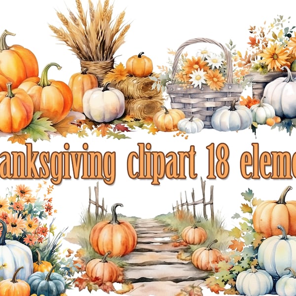 Pumpkin clipart,Pumpkin Truck Png,Autumn Harvest Png,Thanksgiving clipart,Pupkin decor Png,Country Farm,Farmhouse decor,Watercolor Clipart