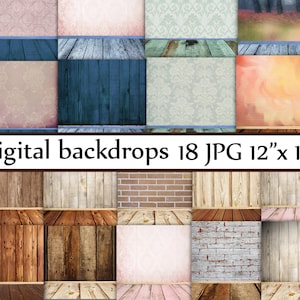 Holz-Digital-Hintergrund: "Digitale Kulisse" Digital Hintergrund Shabby Chic Holz Foto Hintergrund Neugeborenen Hintergrund Holz Hintergrund Hintergrund Zimmer