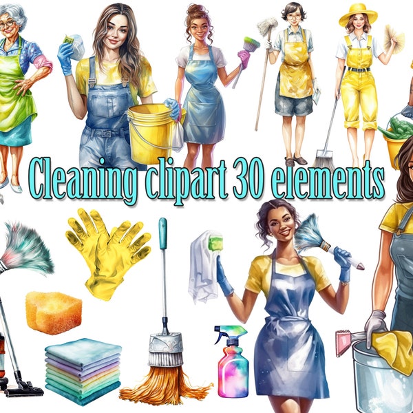 Cleaning girl clipart,Cleaning Lady Png,Maid Service,Housekeeping Clipart,Household Chores,Cleaning supplies Png,Vacuum clipart,Chores png