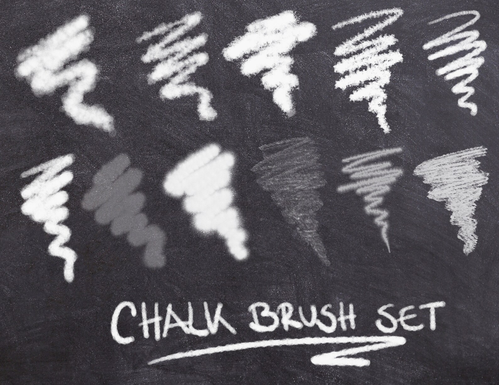 Procreate Chalk Brushes chalk BRUSH Set Ipad Pro Etsy