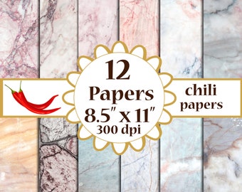 Marble Digital Paper: "MARBLE TEXTURE PAPER" Marble Stone Texture Granite Texture decoupage papers marbled paper A4 papers 8.5x11 papers