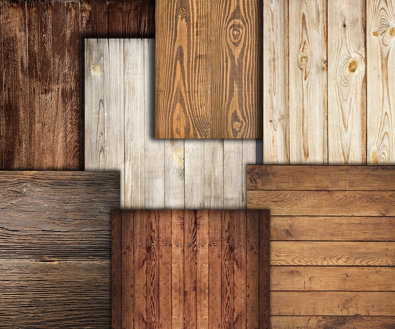 Wood Digital Paper wood Paper Wood Backdrop Etsy