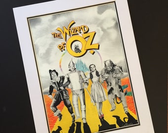 The wizard of Oz, Judy Garland,  authentic print of original artwork