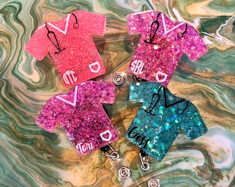 Titular de la placa de matorral personalizado, titular de la placa del médico, titular de la placa con monograma, regalo de enfermera, regalo para él, idea de regalo, regalo para ella