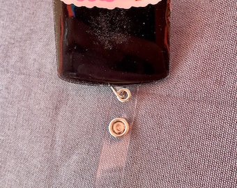 Carrete de insignia de sushi con purpurina, soporte de insignia de sushi, soporte de insignia de comida, carrete de insignia colorido, carrete de insignia lindo