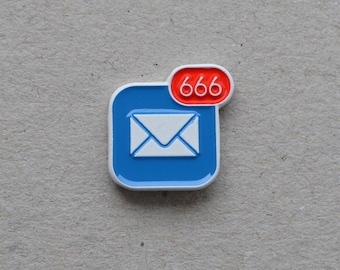 Pin's 666 mails. Office Devot