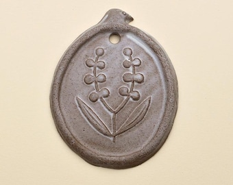 Berries, small decorative plate for wall