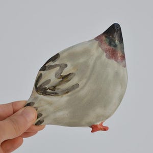 Big Pigeon. Ceramic wall sculpture