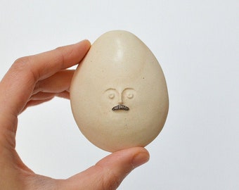 Humpty Dumpty. Egg Wall Decor in ceramics