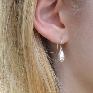Tears of Joy. Silver earrings image 3