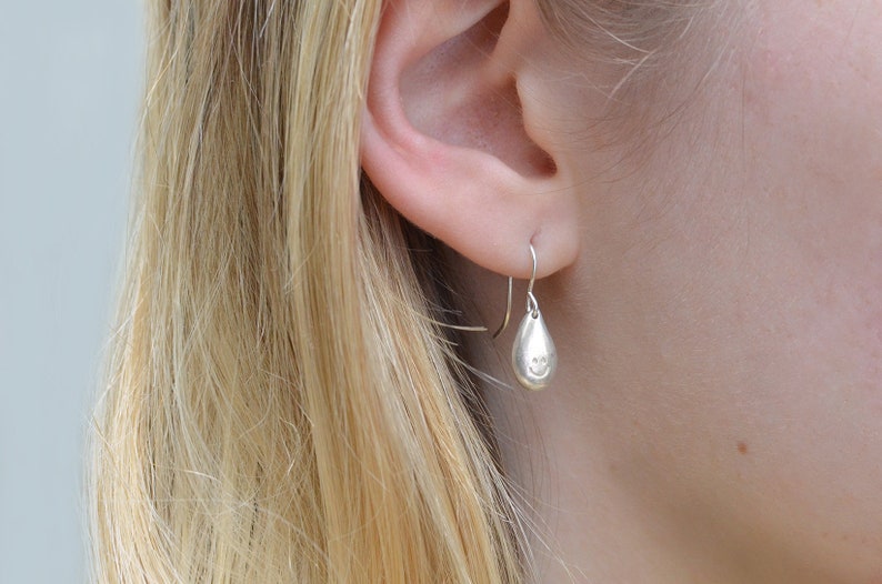 Tears of Joy. Silver earrings image 3