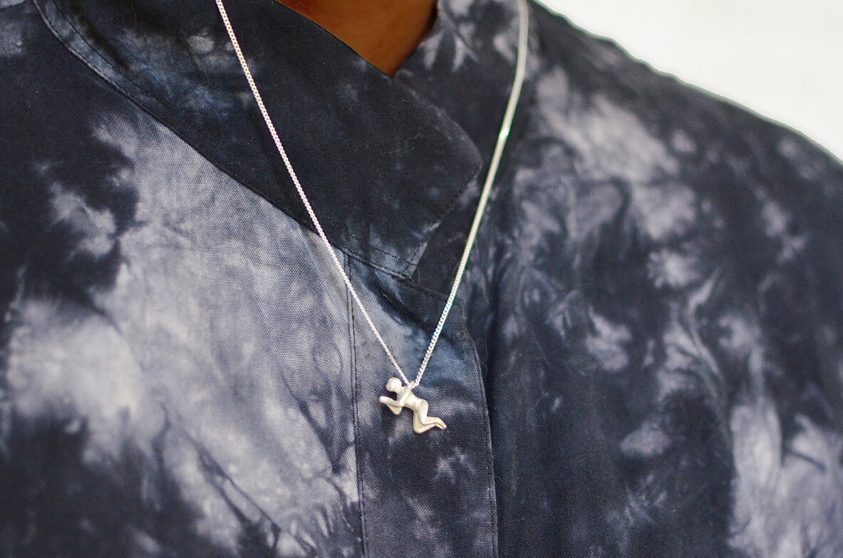 Sima Shaker Necklace, Silver main image 0
