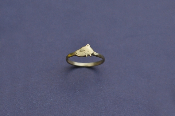 City Pigeon Brass Ring Etsy India City Pigeon Brass Ring Etsy India