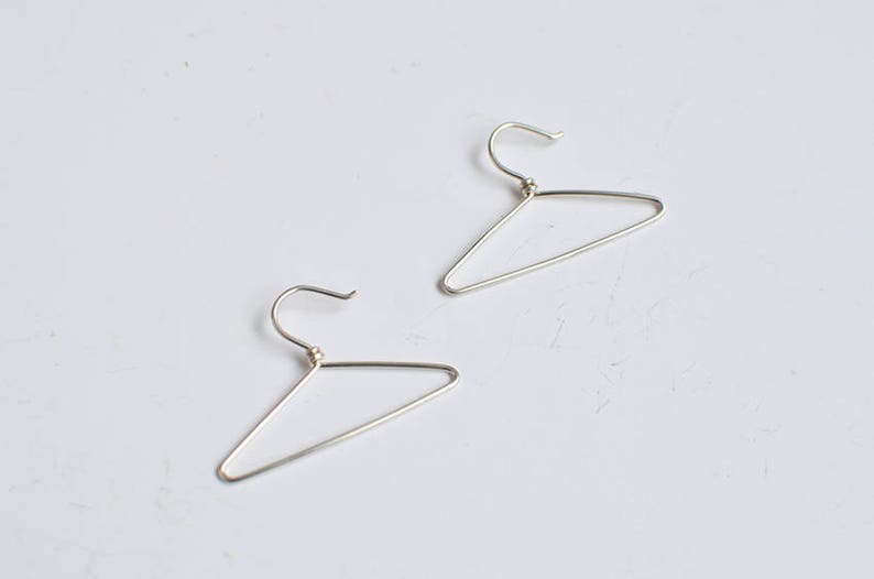 Hangers Earrings Sterling Silver. Miniatures Dangles. Wire Etsy
