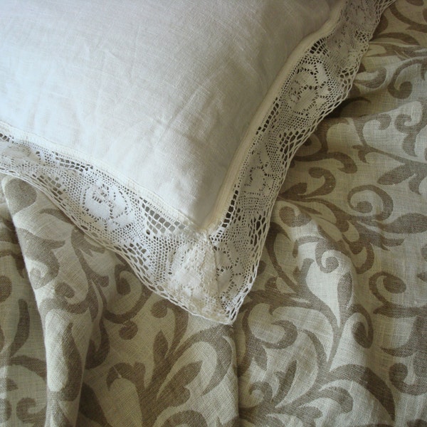 Linen Sham Etsy